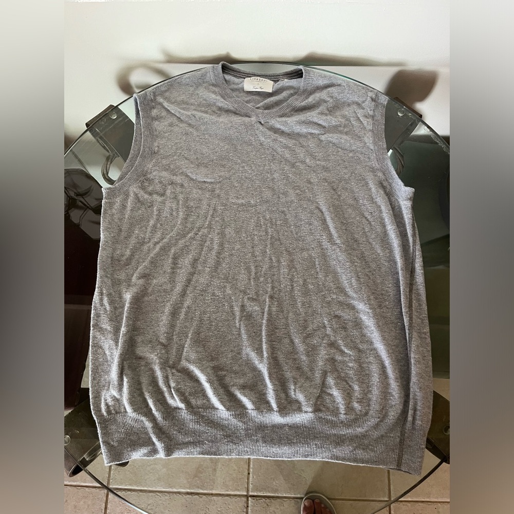 LINK SOUL  Cotton & Cashmere,Soft gray color! Incredibly soft to the touch